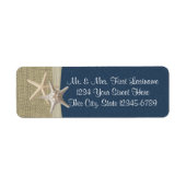 Starfish Beach und Burlap Navy (Vorne)