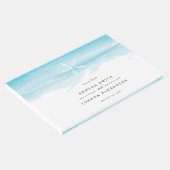 Starfish Beach Wedding Gästebuch (Ecke)