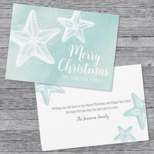 Starfish Beach Weihnachten