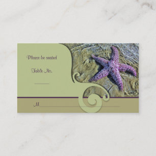 Starfish Besondere Anlass Platzkarte