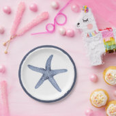 Starfish Blue Nautic Party Teller (Party)