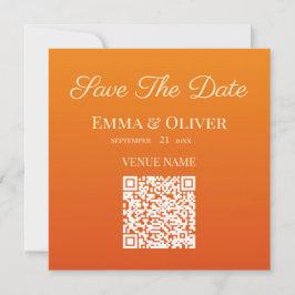 Starfish Bouquet Beach Wedding Save the Date Card Einladung