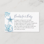 Starfish Buch für die Einladungskarte für Säugling (Vorderseite)