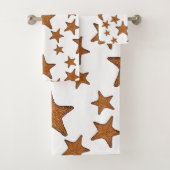 Starfish Cartoon Badhandtuch Set (Insitu)
