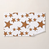 Starfish Cartoon Badhandtuch Set (Handtuch)