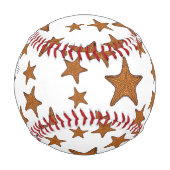 Starfish Cartoon Baseball (Rückseite)