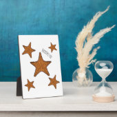 Starfish Cartoon Fotoplatte (Seite)