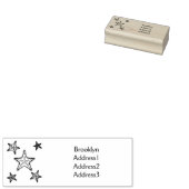 Starfish Cartoon Gummistempel (Stempel)