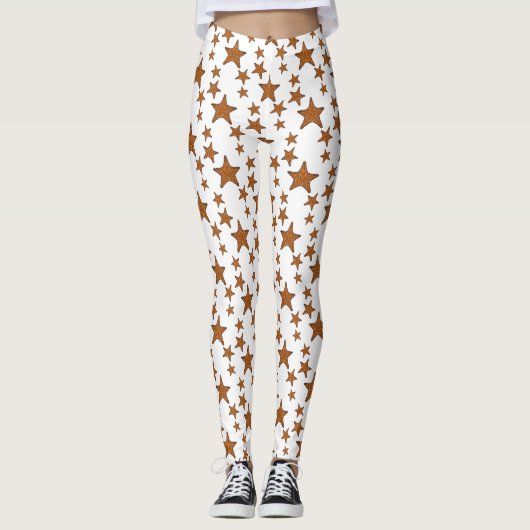 Starfish Cartoon Leggings (Vorderseite)