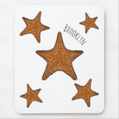 Starfish Cartoon Mousepad (Vorne)