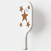 Starfish Cartoon Pickleball Schläger (Links)