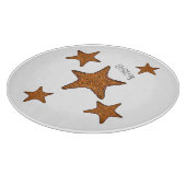 Starfish Cartoon Schneidebrett (Ecke)