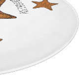 Starfish Cartoon Schneidebrett (Ecke)