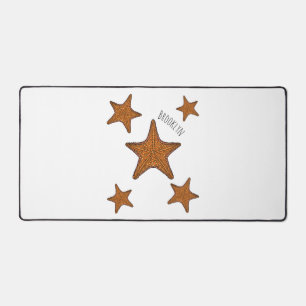 Starfish Cartoon Schreibtischunterlage