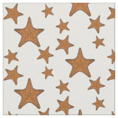 Starfish Cartoon Stoff (Nahaufnahme)