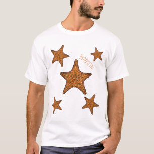 Starfish Cartoon T-Shirt