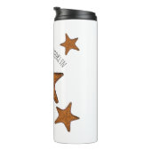 Starfish Cartoon Thermosbecher (Nach rechts gedreht)