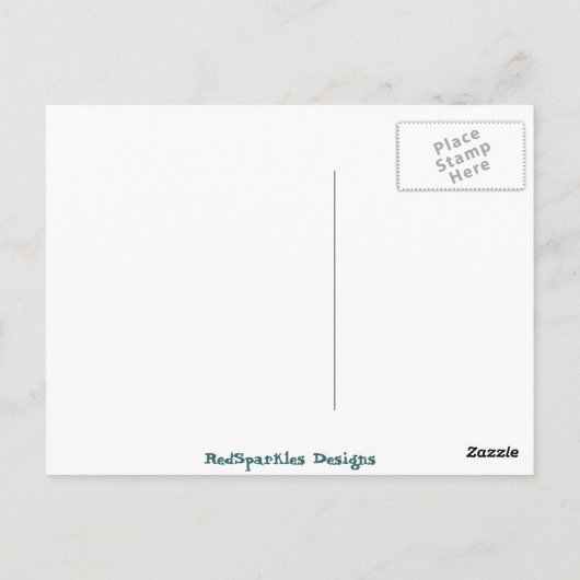 Starfish CB Postkarte (Rückseite)