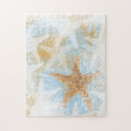 Starfish Coastal Beach Ocean Thema Puzzle