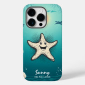 Starfish Cool - Ocean Vibes & Retro Charm Case-Mate iPhone Hülle (Rückseite)