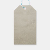 Starfish Couple Danke Gastgeschenk Hochzeit Geschenkanhänger (Rückseite)