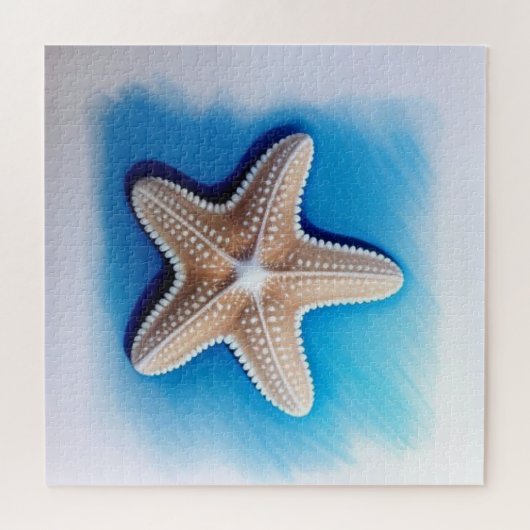 Starfish Crayon Drawing Puzzle (Horizontal)