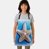 Starfish Crayon Zeichnend Schürze (Insitu)