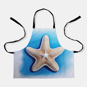 Starfish Crayon Zeichnend Schürze