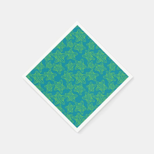 Starfish Crowd Serviette (Ecke)