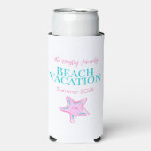 Starfish Custom Beach Cruise Wiedersehen Vacation Selters Dosenkühler (Seltzer Vorderseite)