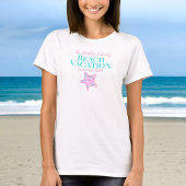 Starfish Custom Beach Cruise Wiedersehen Vacation T-Shirt