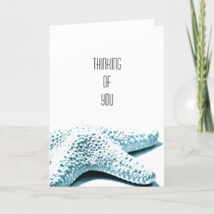 Starfish Denken Sie an Sie Karte