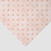 Starfish Dot Dance Seidenpapier (Ausschnitt)