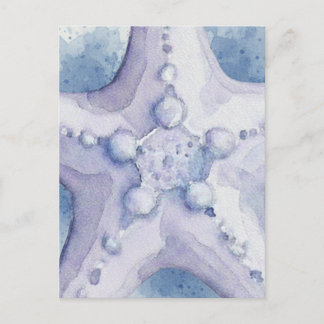 Starfish Einladungspostkarte