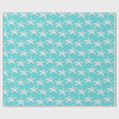 Starfish-elegantes Muster Geschenkpapier (Flach)