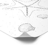 Starfish Erwachsenenfarbposter Poster (Ecke)