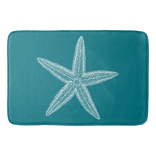 Starfish fertigen die Farbe besonders an Badematte (Vorderseite)