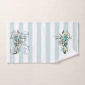 Starfish, Fischnetz und großes Schiff Badhandtuch Set (Handtuch)