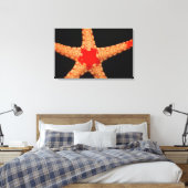 Starfish (Fromia monilis), Malediven. Leinwanddruck (Insitu (Schlafzimmer))