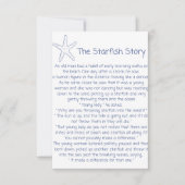Starfish Gedicht, die Starfish Geschichte, Foster (Vorderseite)
