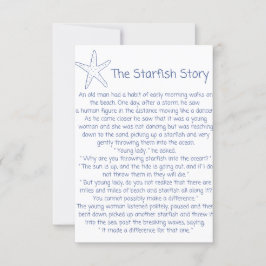 Starfish Gedicht, die Starfish Geschichte, Foster 
