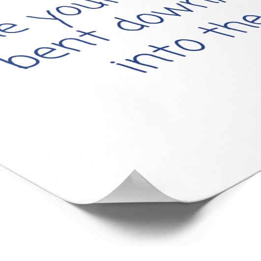 Starfish Gedicht, die Starfish Geschichte, Foster Poster (Ecke)