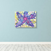 Starfish Gemälde auf Leinwand (Insitu (Holzboden))