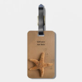 Starfish-Gepäckanhänger Gepäckanhänger (Rückseite vertikal)
