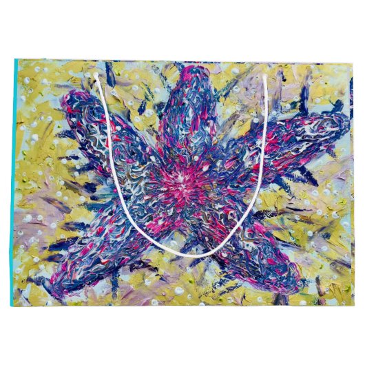 Starfish Geschenktasche Große Geschenktüte (Rückseite)