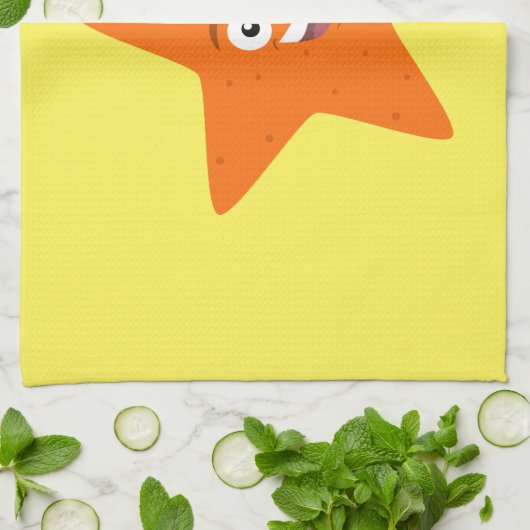 Starfish Geschirrtuch (Gefaltet)