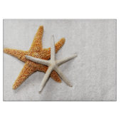 Starfish Glass Cutting Board Schneidebrett (Vorderseite)