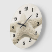 Starfish Große Wanduhr (Winkel)