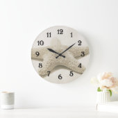Starfish Große Wanduhr (Zuhause)