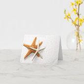 Starfish Grußkarte Karte (Gelbe Blume)